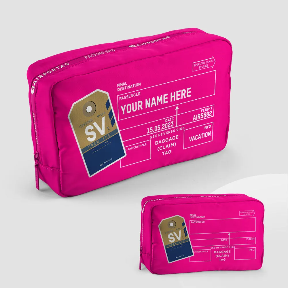 SV - Packing Bag