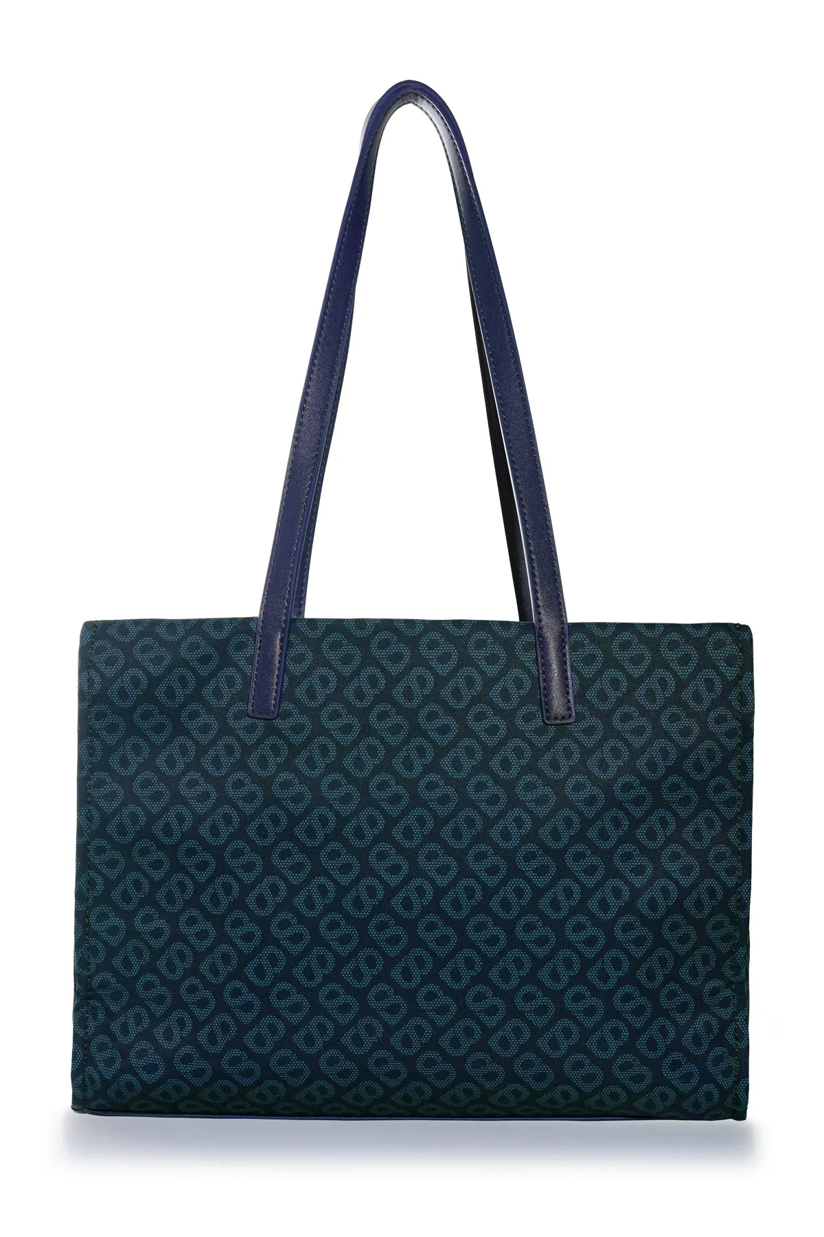 Tapis Aaliya Printed Tote Bag - Teal