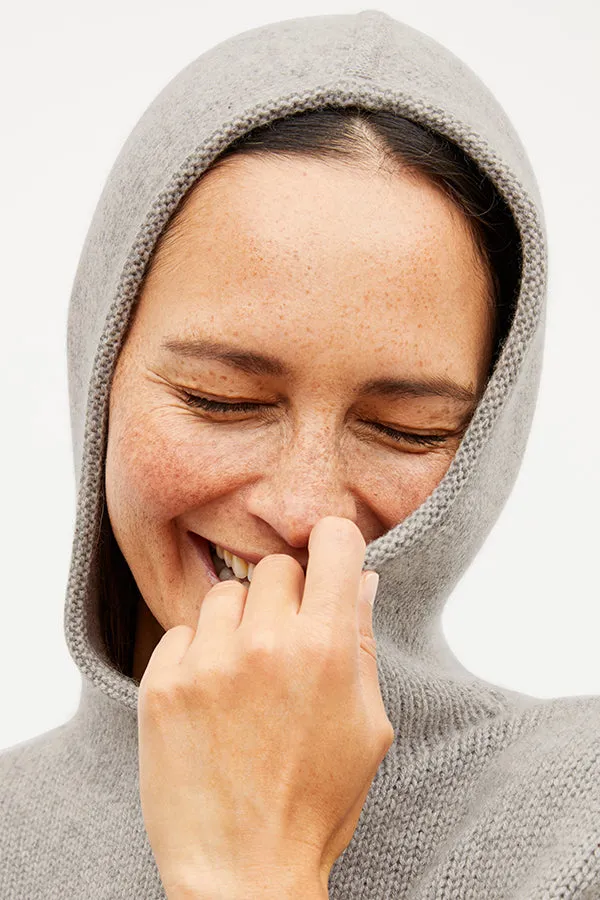 Thomas Hoodie - Plush Cashmere :: Stormcloud