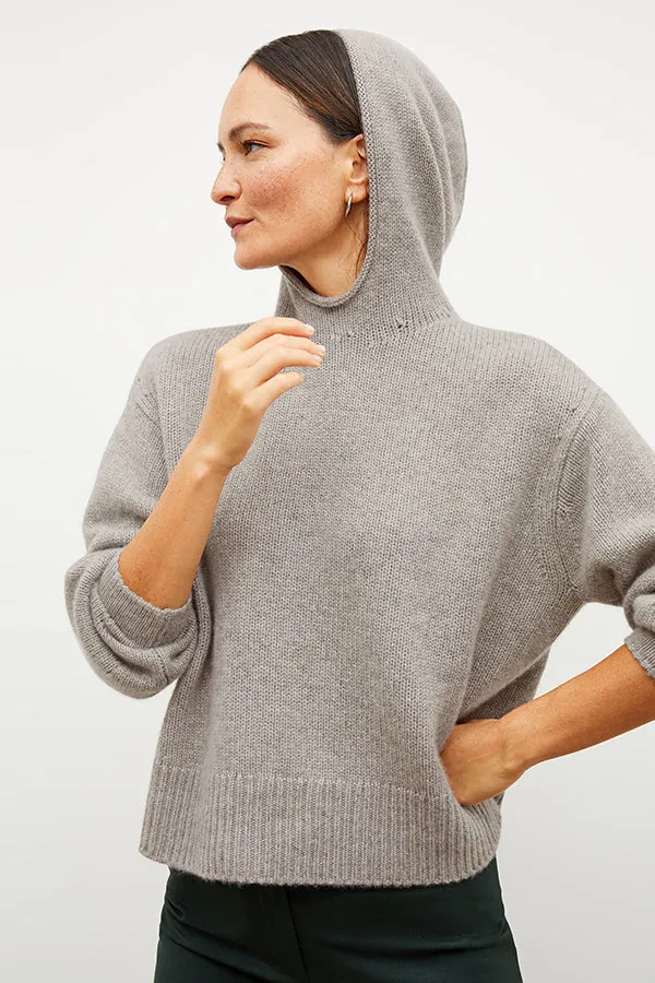 Thomas Hoodie - Plush Cashmere :: Stormcloud