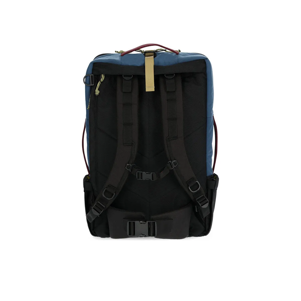 Topo Designs : Global Travel Bag 40L : Dark Denim/Burgundy