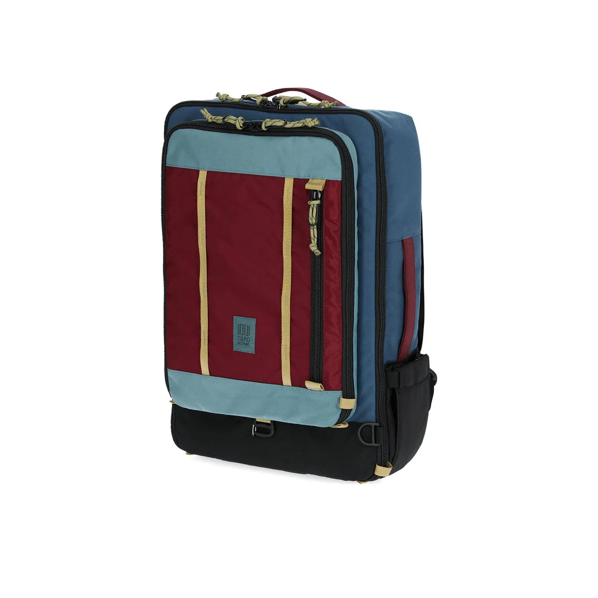 Topo Designs : Global Travel Bag 40L : Dark Denim/Burgundy