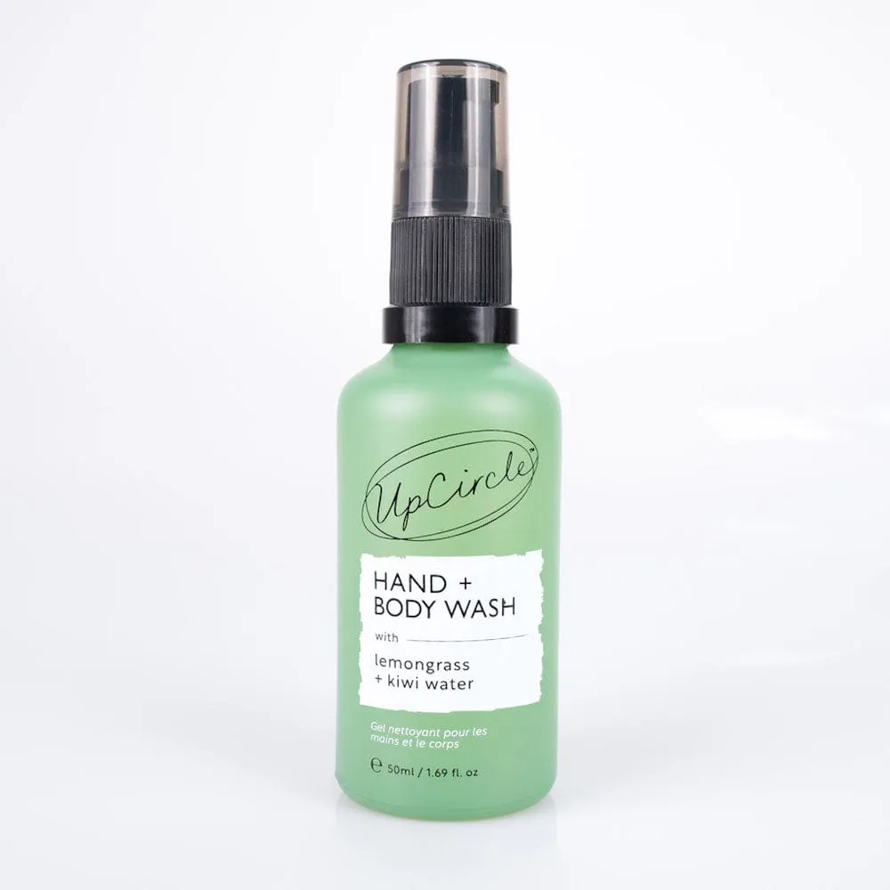UpCircle Hand & Body Wash with Lemongrass Travel Size 50ml