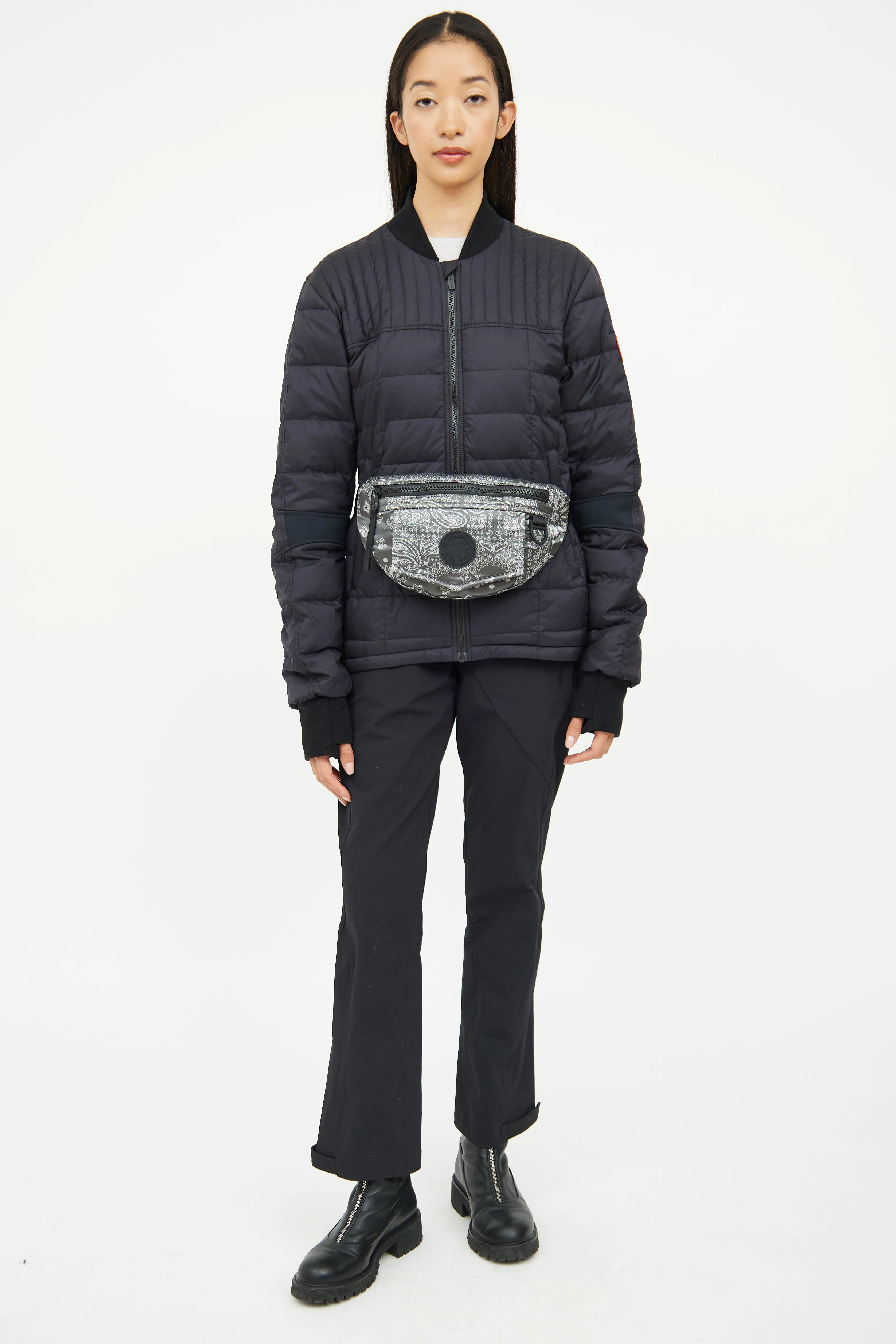 X CONCEPTS Grey Waist Pack Bag